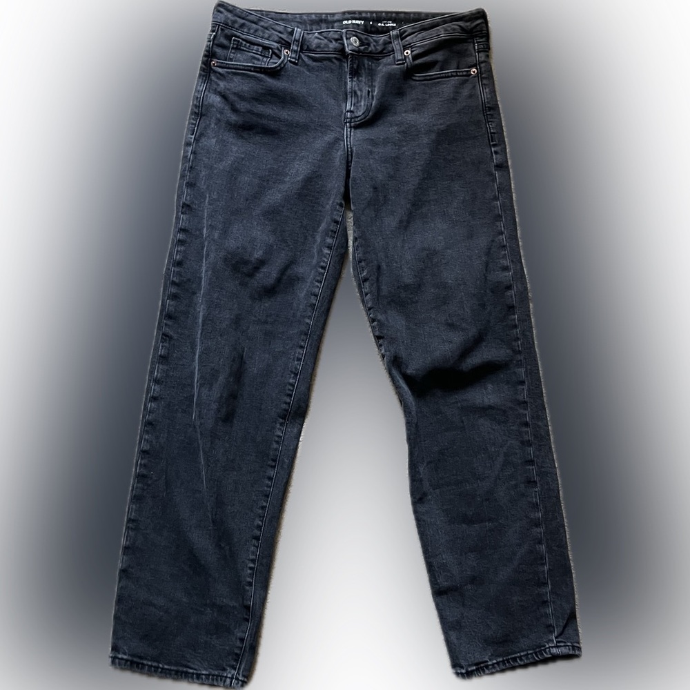 Old Navy Dark Grey Low Rise Jeans